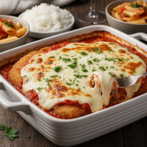 Carne a la Parmesana al Horno (Jugosa y Sin Freír)