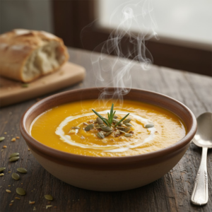 Crema de Calabaza Clásica (Fácil y Reconfortante)