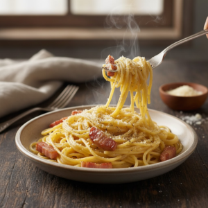 Pasta Carbonara (Versión Sencilla y Auténtica)