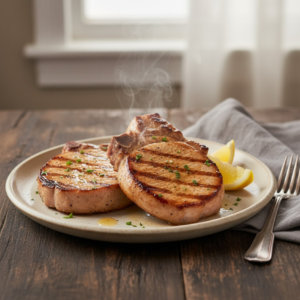 Chuletas de Cerdo a la Plancha (¡Rápidas, Fáciles y Jugosas!)