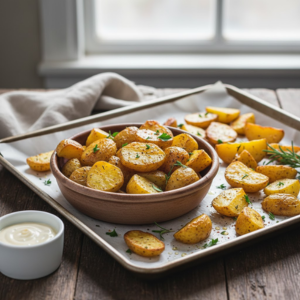 Patatas Asadas al Horno (Crujientes por fuera, Suaves por dentro)